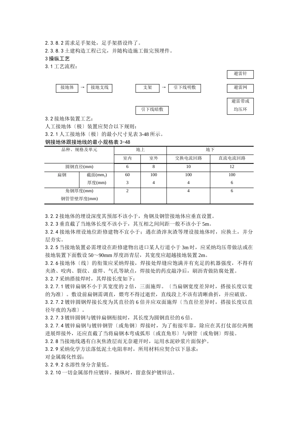 建筑行业022防雷及接地安装工艺 _第2页