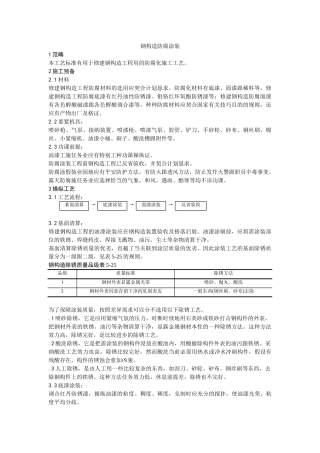 建筑行业008钢结构防腐涂装 