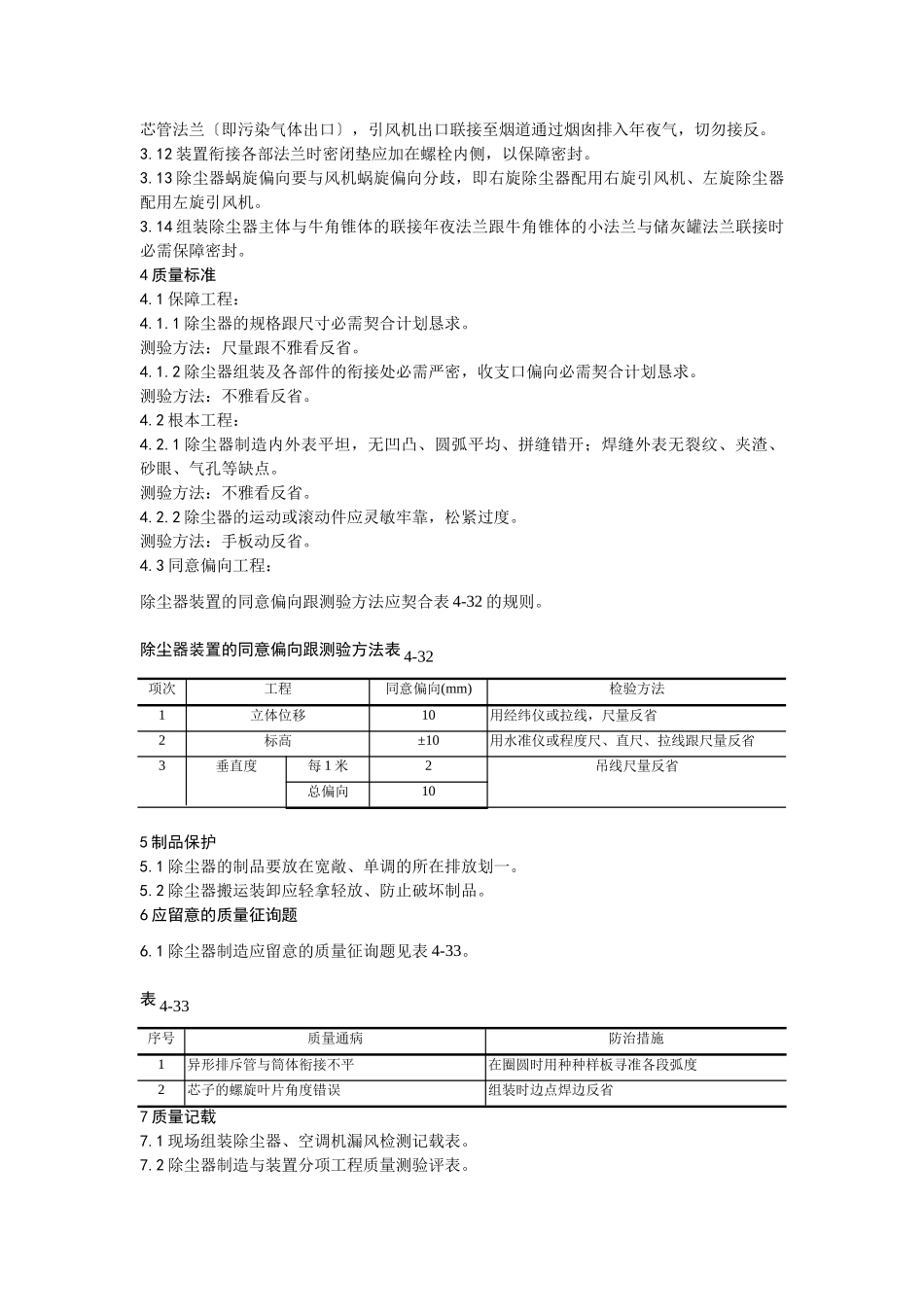 建筑行业009除尘器制作与安装工艺 _第2页