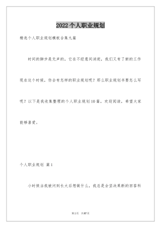 2024个人职业规划_310