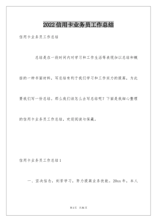 2024信用卡业务员工作总结_4