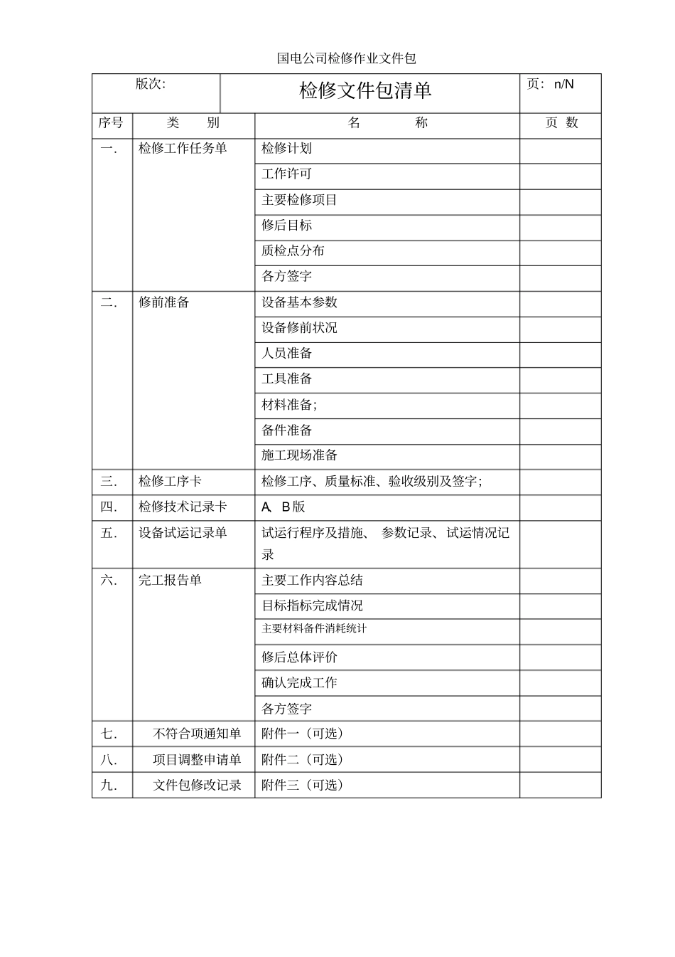 038KV抽屉开关柜检修文件包解析_第3页