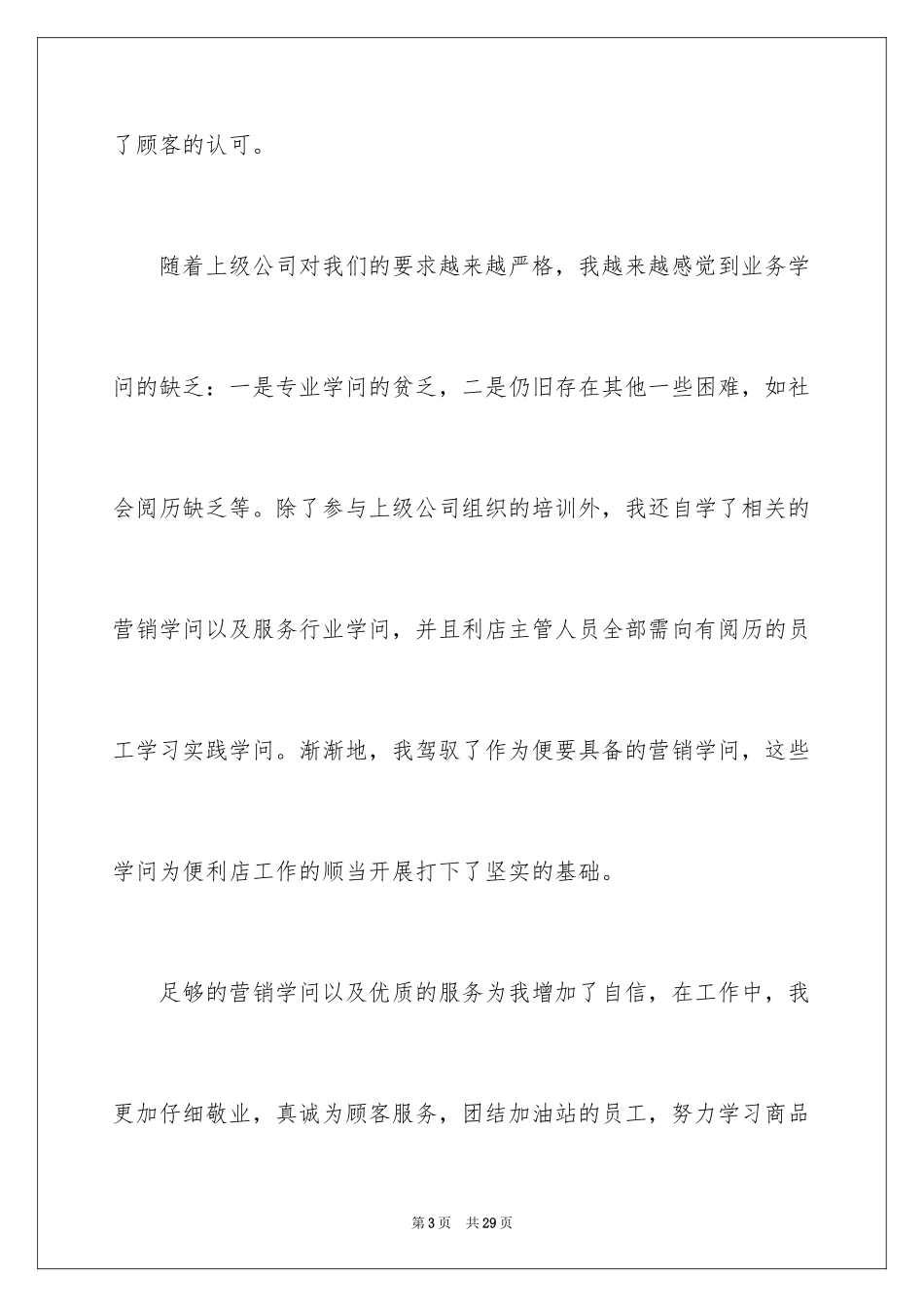 2024便利店工作总结_第3页