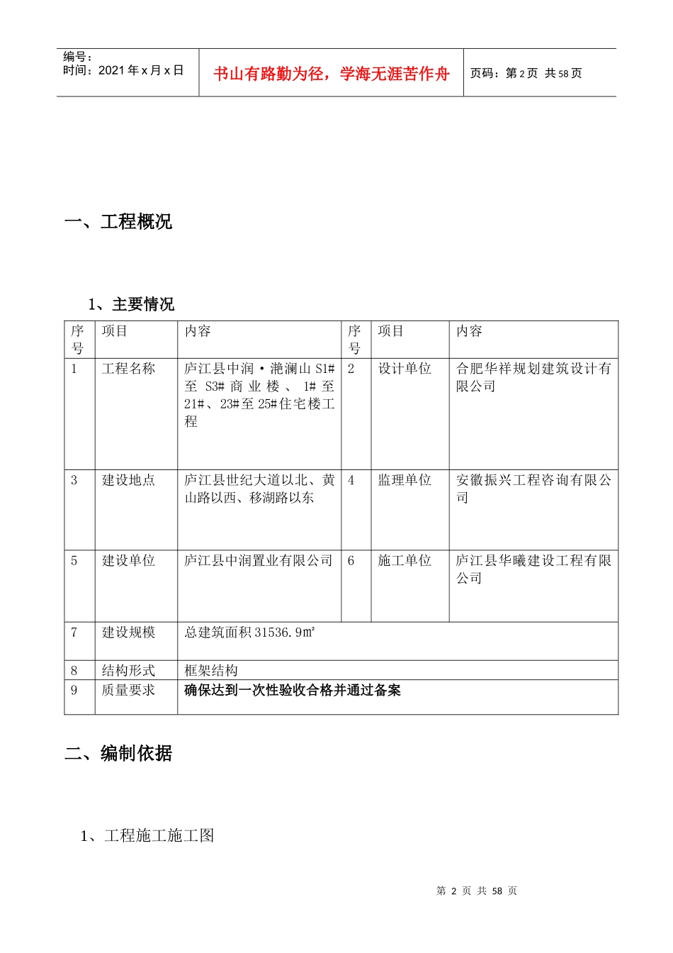 模板及支撑专项施工方案_第2页