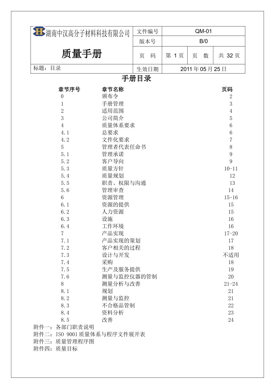 高分子材料-质量手册_第1页