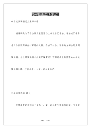 2024中华魂演讲稿_483