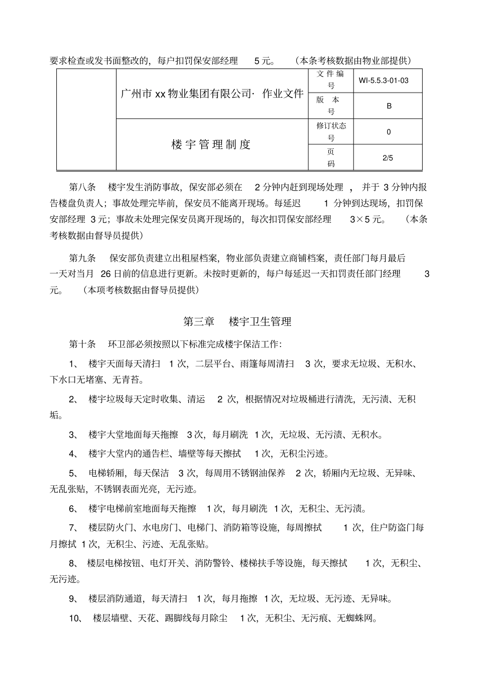 0楼宇管理制度WI-003_第2页