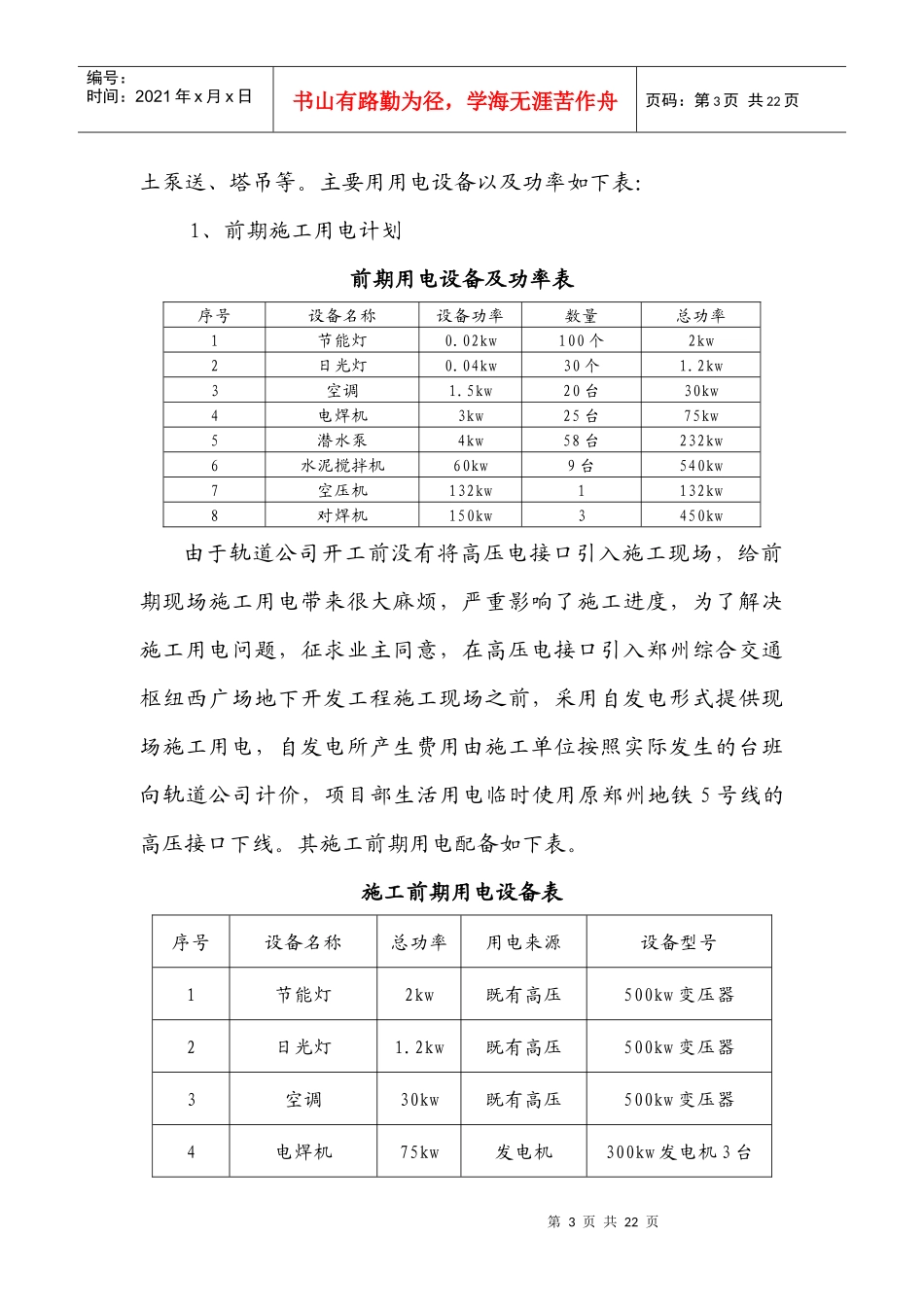 施工用电安全管理方案_第3页