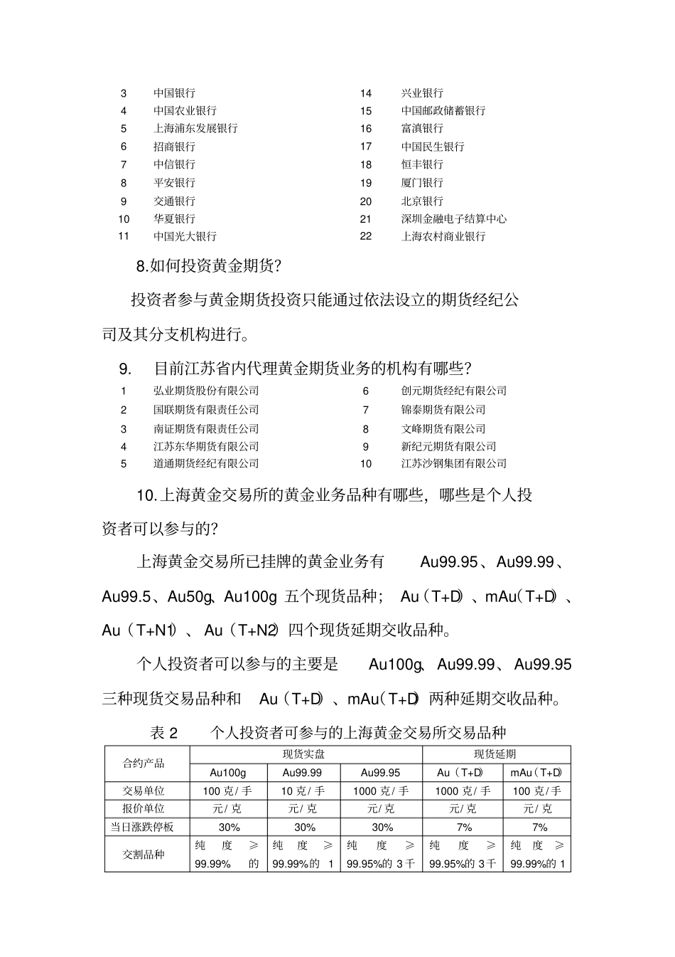 0黄金知识问答_第3页