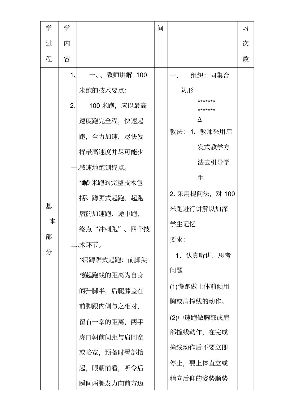 100米短跑教学说课_第3页
