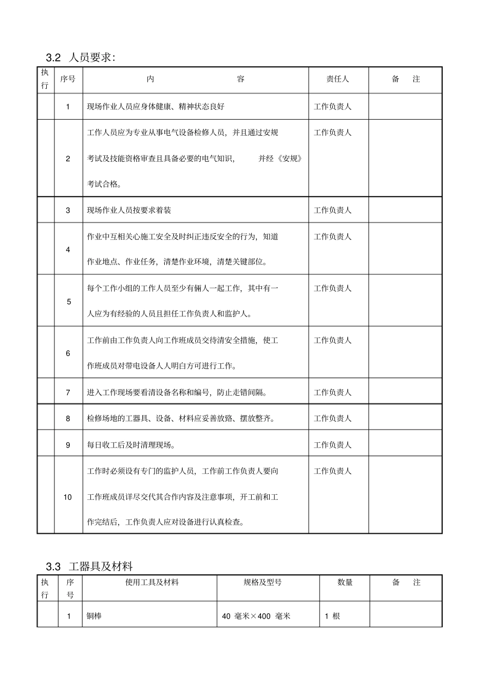 10kv干式变压器检修作业指导书资料_第3页