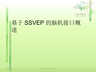 基于SSVEP的脑机接口