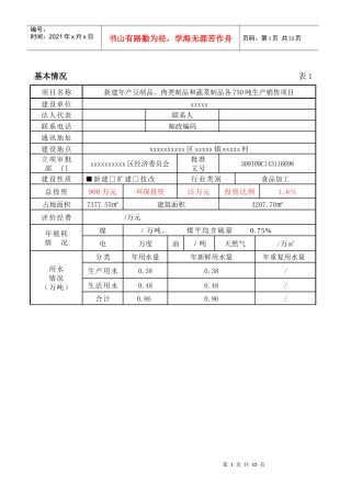 食品厂豆制品及蔬菜制品生产销售项目管理