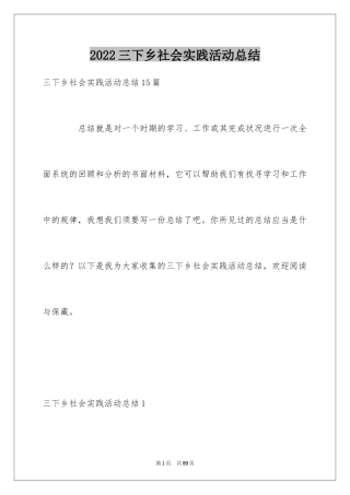 2024三下乡社会实践活动总结_3