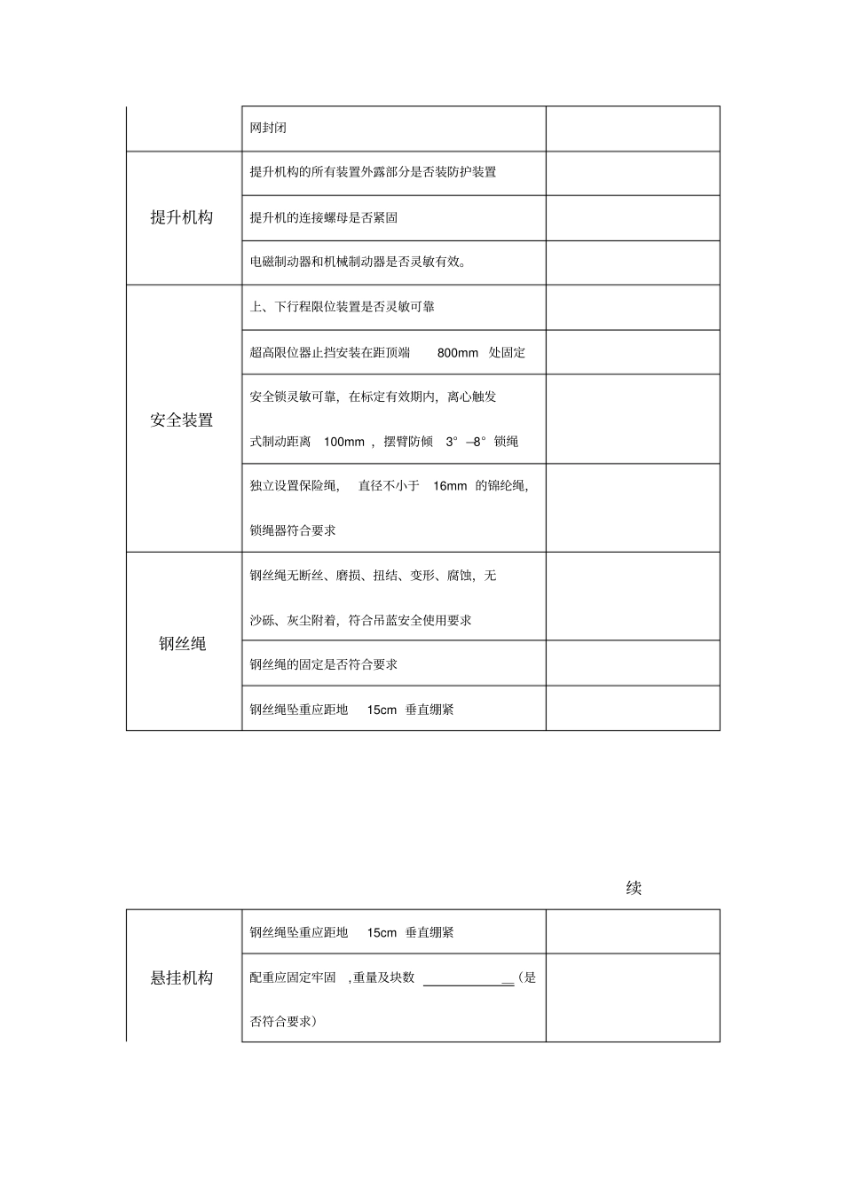 11、九、各种施工机械验收表格_第3页