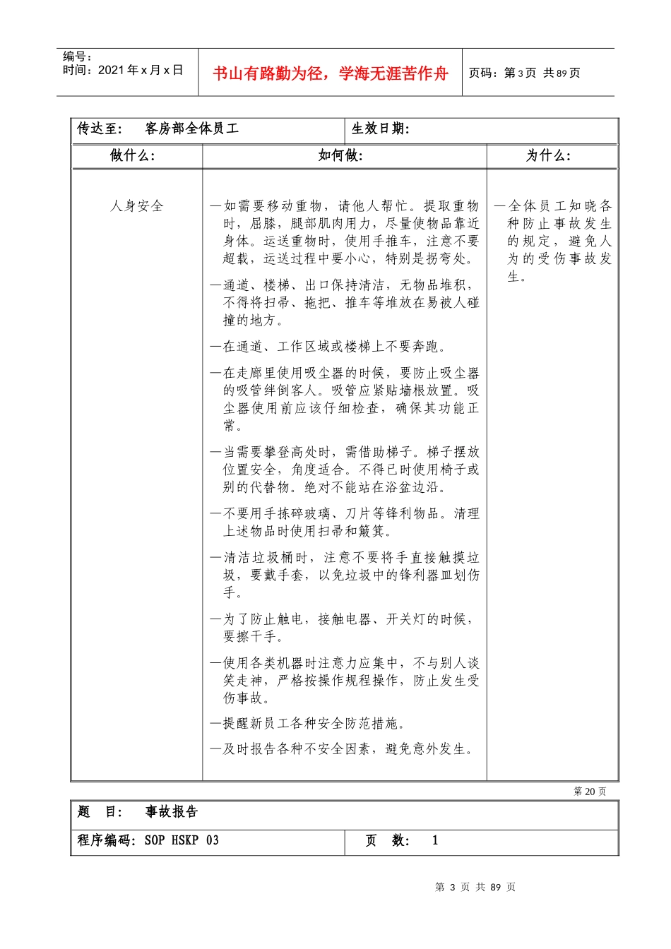 第二部分客房部标准化运作程序_第3页