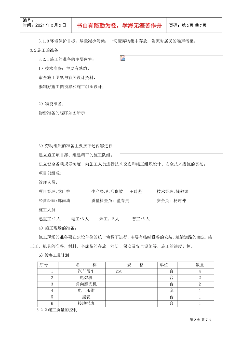 安全监控设备安装工程施工组织设计(DOC6页)_第2页