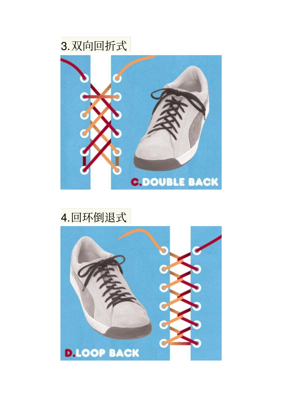 15种鞋带系法_第2页