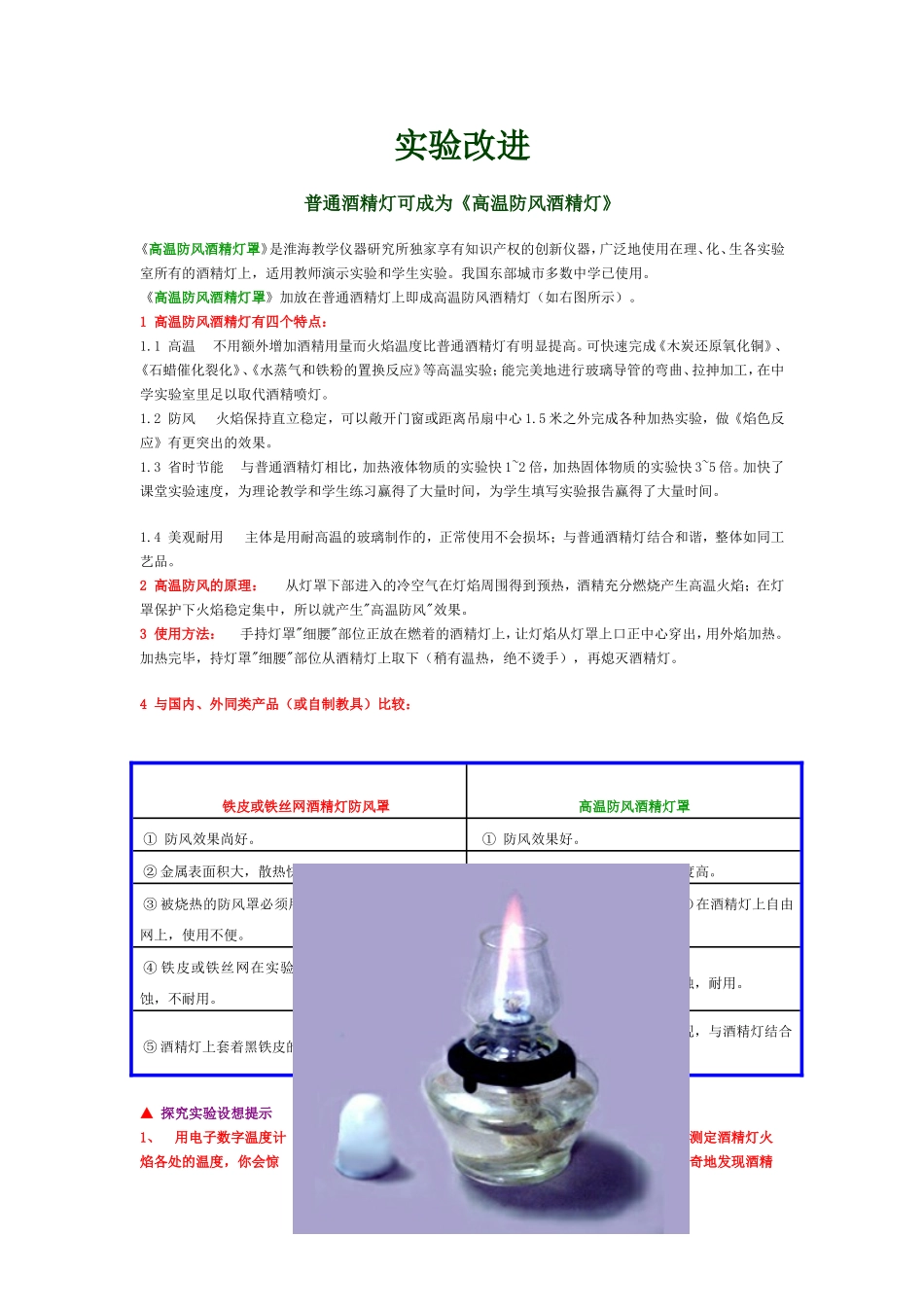 高温防风酒精灯_第1页