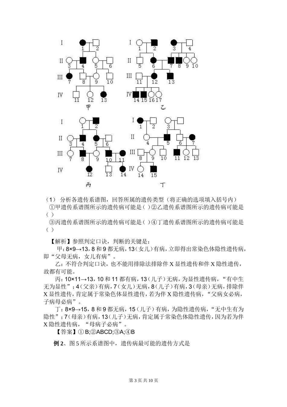 高中生物 遗传_第3页