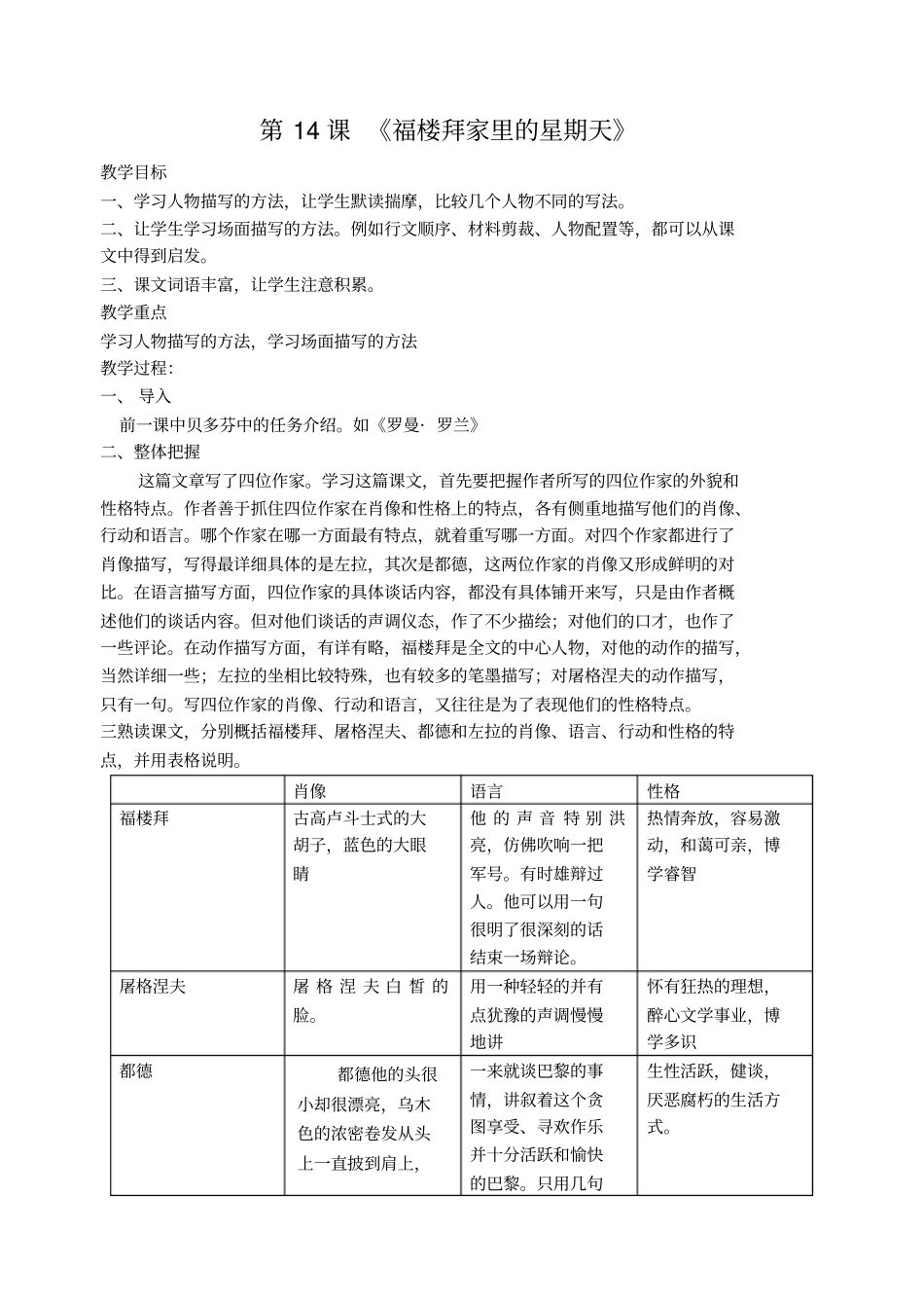 18、福楼拜家的星期天_第1页