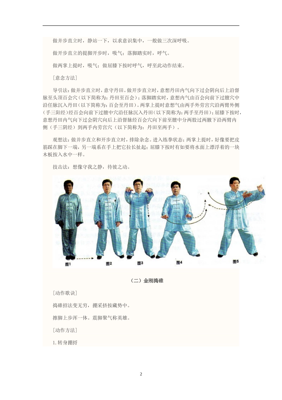陈式太极拳炮捶十八势_第2页