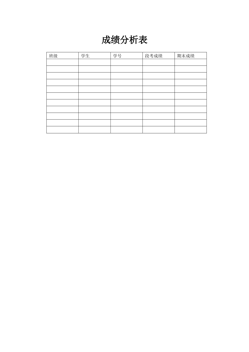 成绩分析表-(2)_第1页