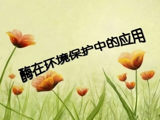 酶在环境保护中的应用