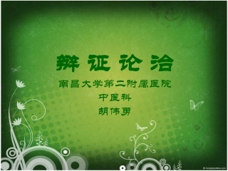 辩 证 论 治 2