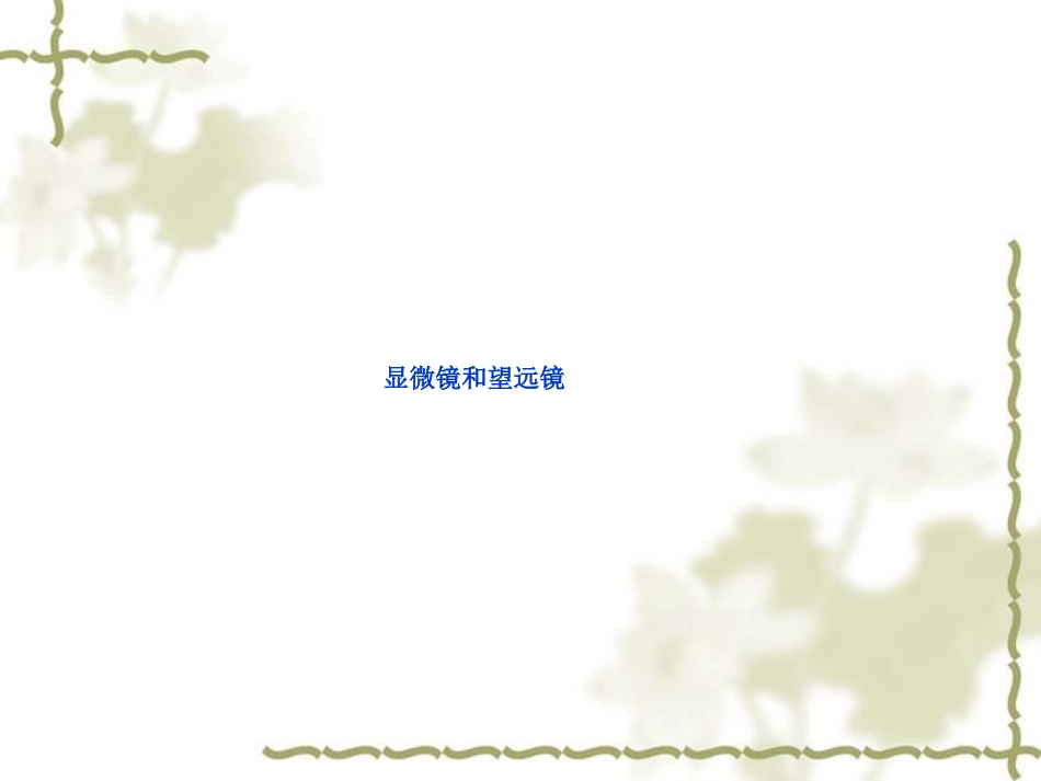 4.5显微镜与望远镜_第2页