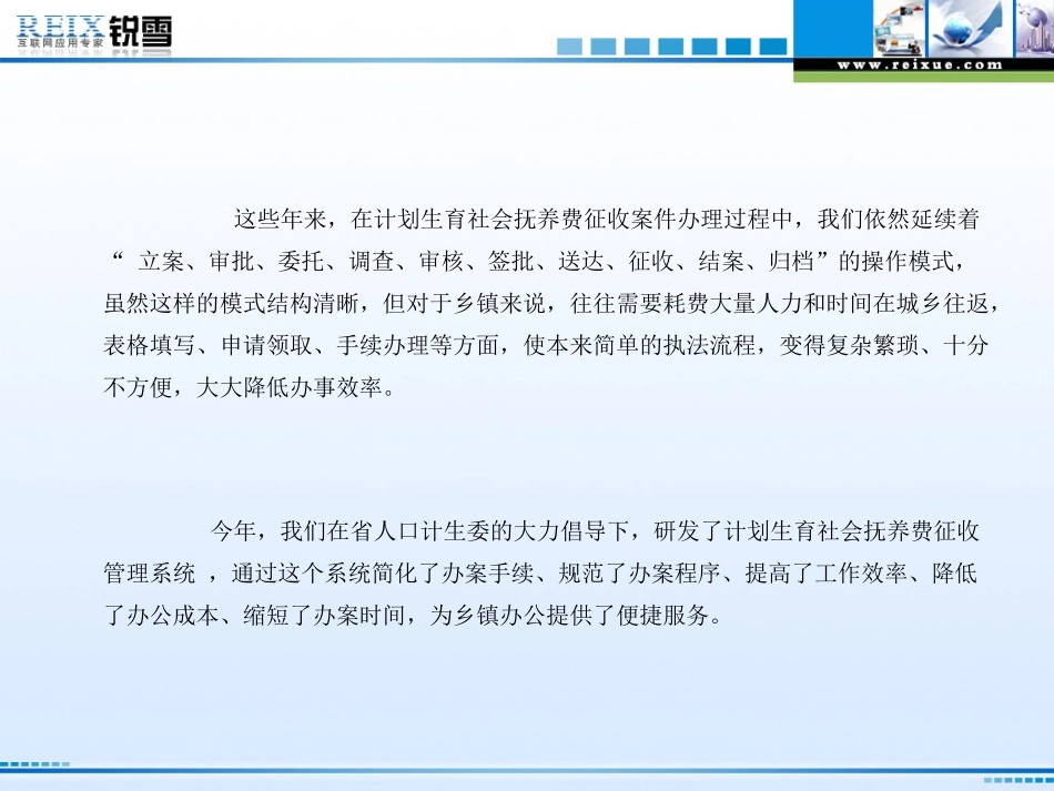 计划生育社会抚养费征收管理系统  演示稿_第3页