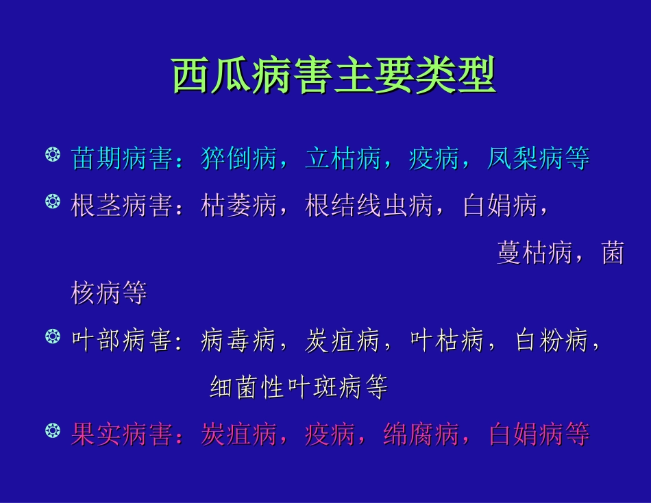 西瓜病害及其防治_第3页