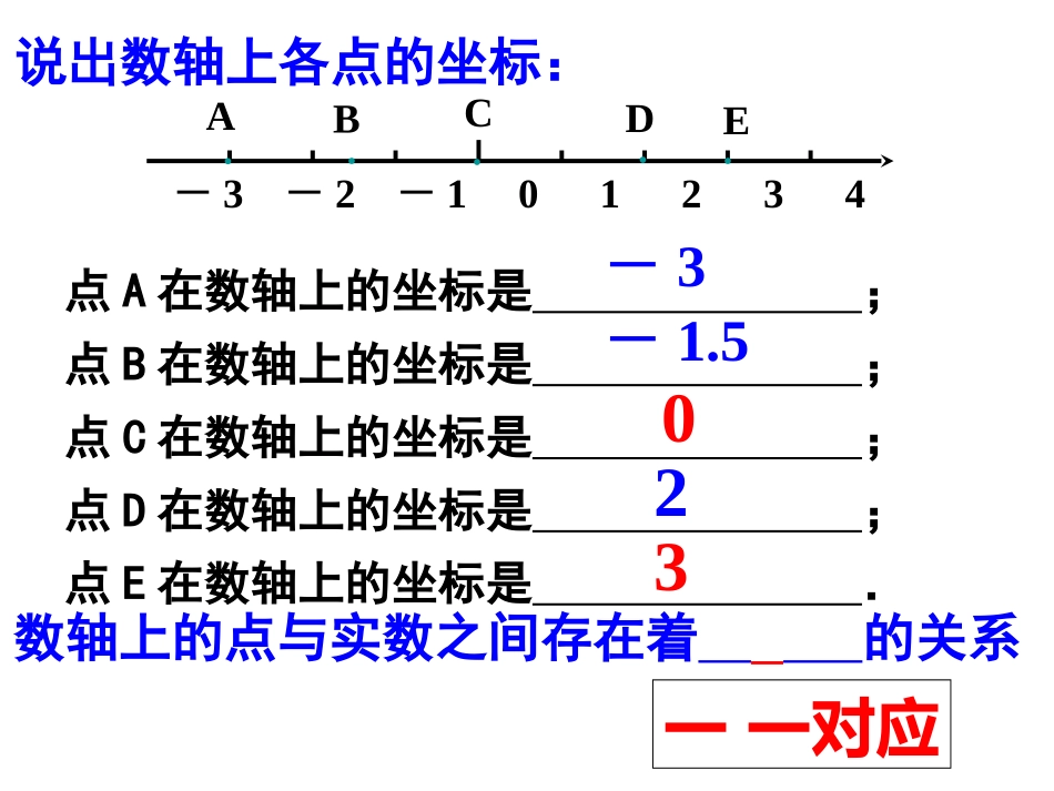 永川景圣中学-杨大莲教研课课件-平面直角坐标系(第2课时)_第3页