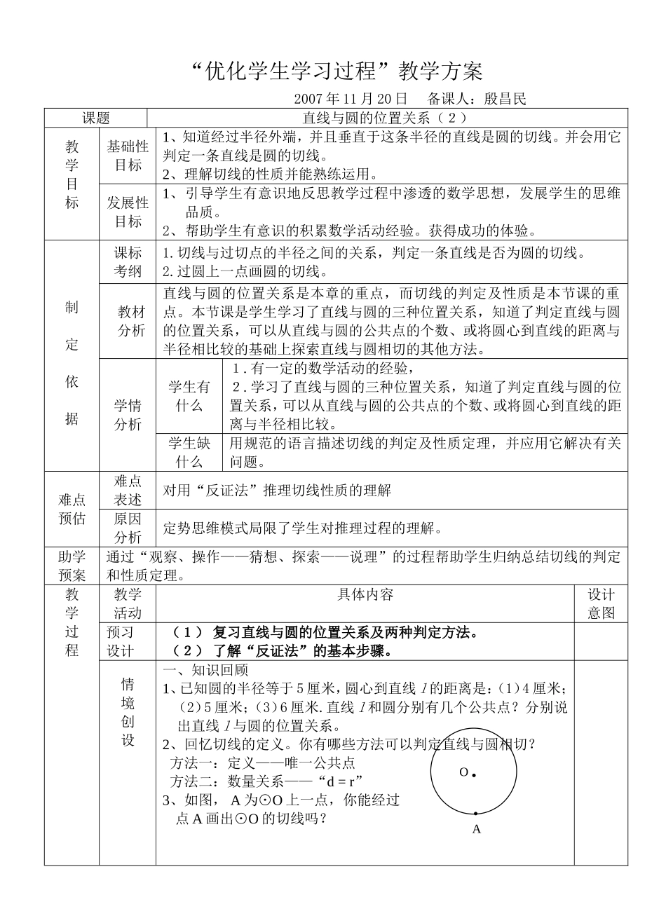 直线与圆的位置关系(2)殷昌民_第1页