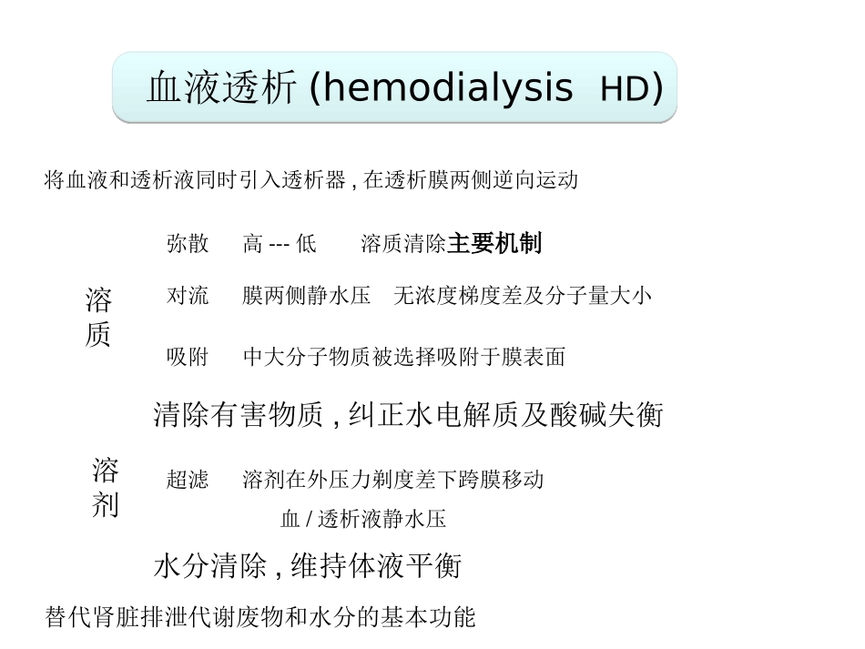 血液净化标准操作规程(2010版)概要_第2页