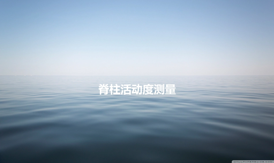 脊柱活动度测量_第1页