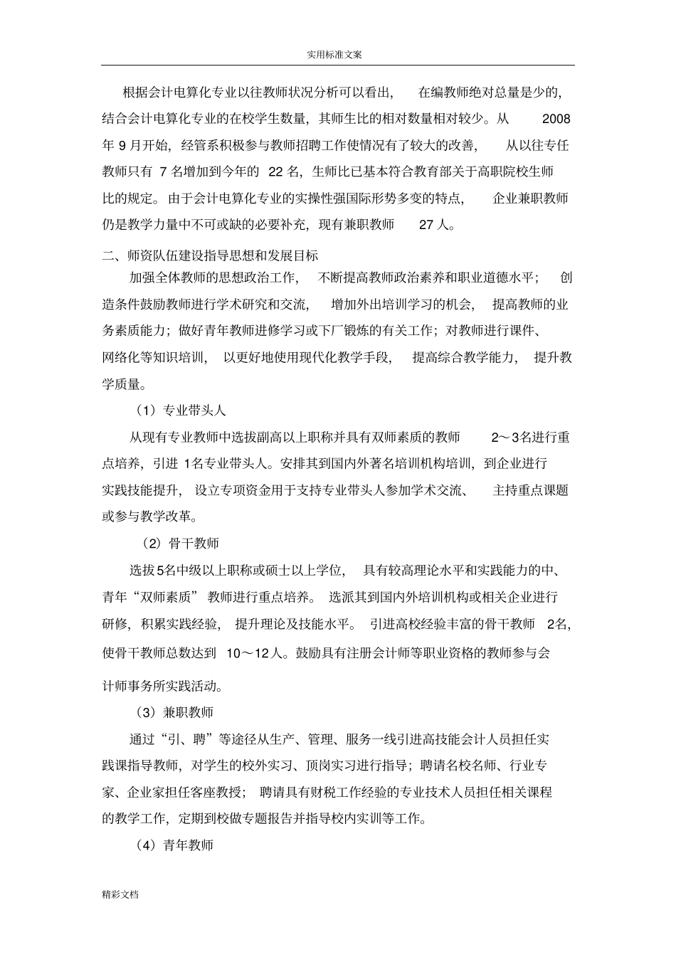 1师资队伍建设的方案设计_第3页