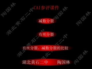 细胞有丝分裂、无丝分裂动画(下载后才可观看)