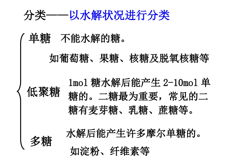 糖类课件(人教版化学选修5)_第3页