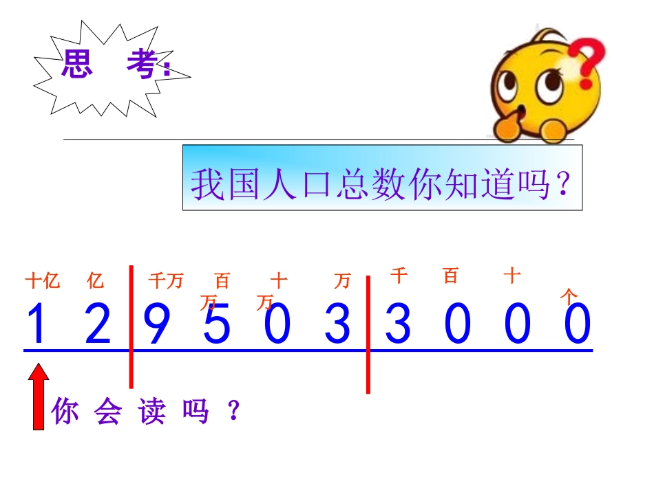小学人教四年级数学大数的认识(亿以内)_第3页
