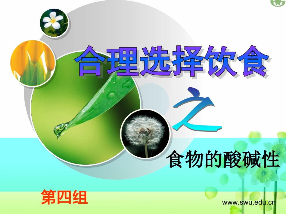 第四组食物酸碱性ppt_第1页