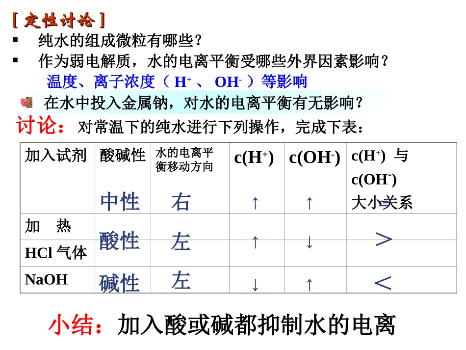 第二节 水的电离和溶液的酸碱性1_第3页