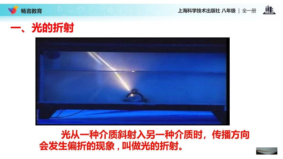 【教学课件】《光的折射》(沪科)_第2页