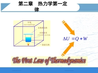 第二章 热力学第一定律-1(2学时2014年)