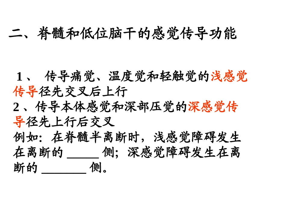 第九章  神经系统的感觉功能_第2页