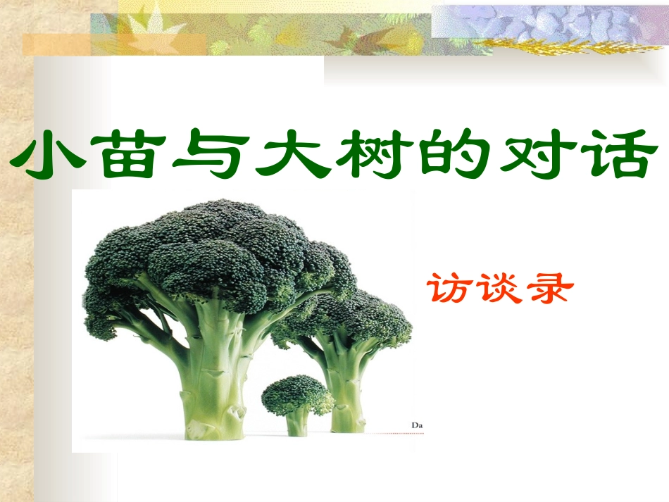 930小苗与大树的对话_第1页