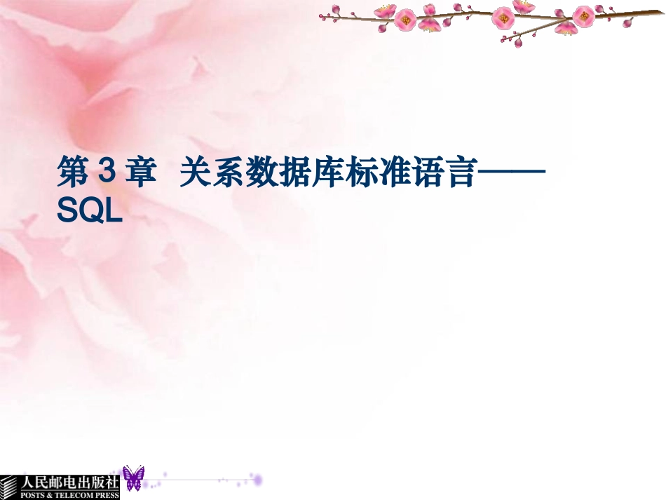 第3章 SQL简化_第1页