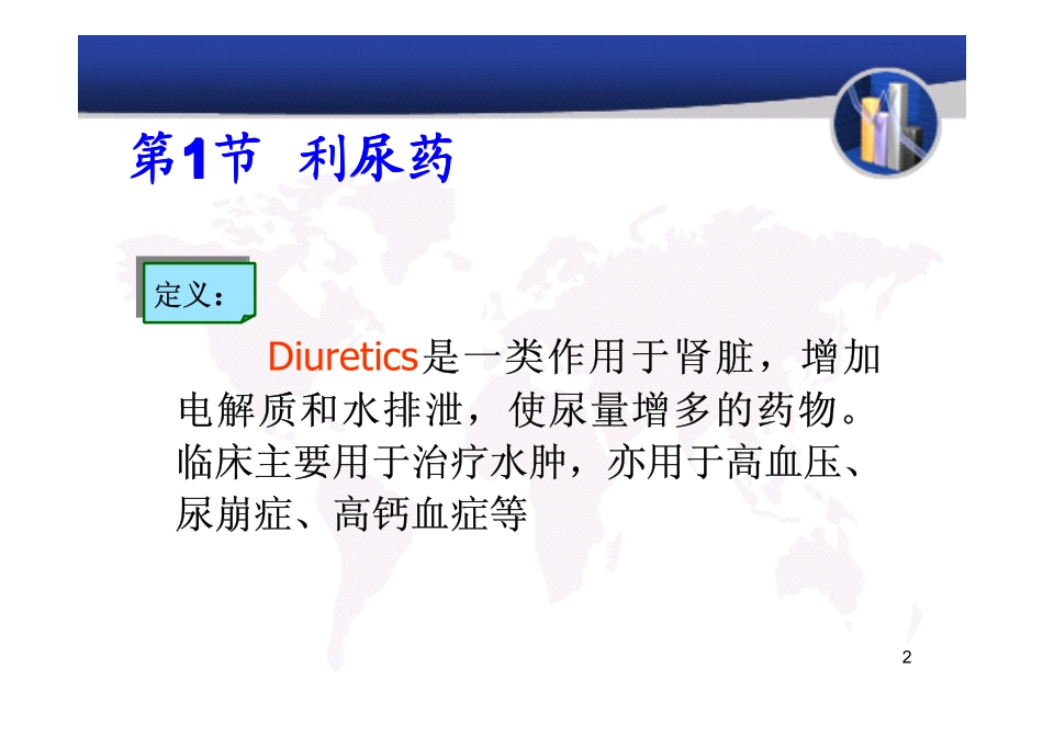 第24章利尿药及脱水药_第2页
