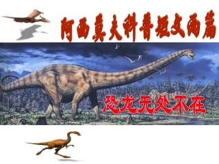 恐龙无处不在