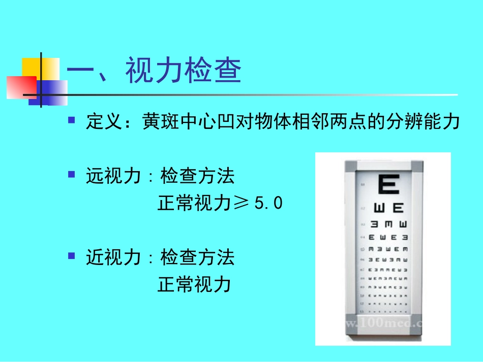 眼科检查法-PowerPointPresentation_第3页